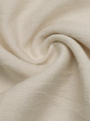 Contrast Trim Flare Sleeve Blouse in Beige, view 13