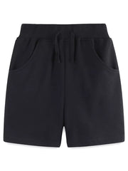 Playful Train Graphic T-shirt And Shorts Set