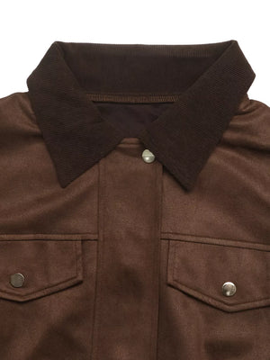 Button-down Oversized Jacket option 8
