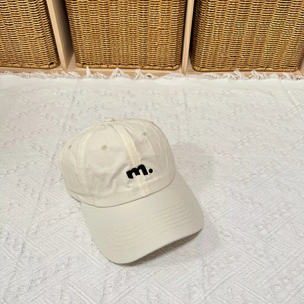 Casual Embroidered Baseball Cap, side view
