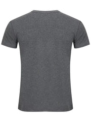 Crew-neck Short-sleeve Top in White, close-up detail