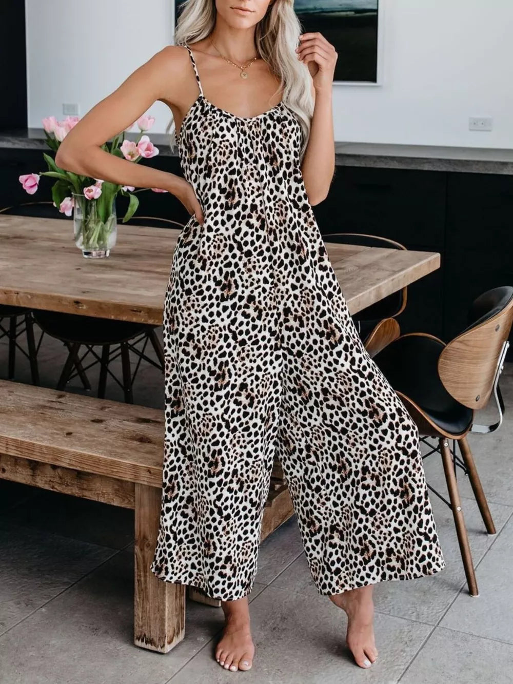 Vibrant Tie-dye Wide-leg Romper