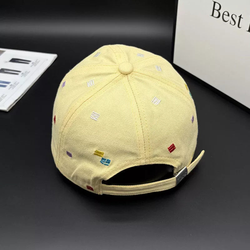 Embroidered Baseball Cap, back view