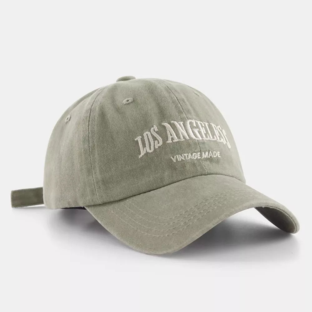 Los Angeles Vintage-washed Cotton Cap