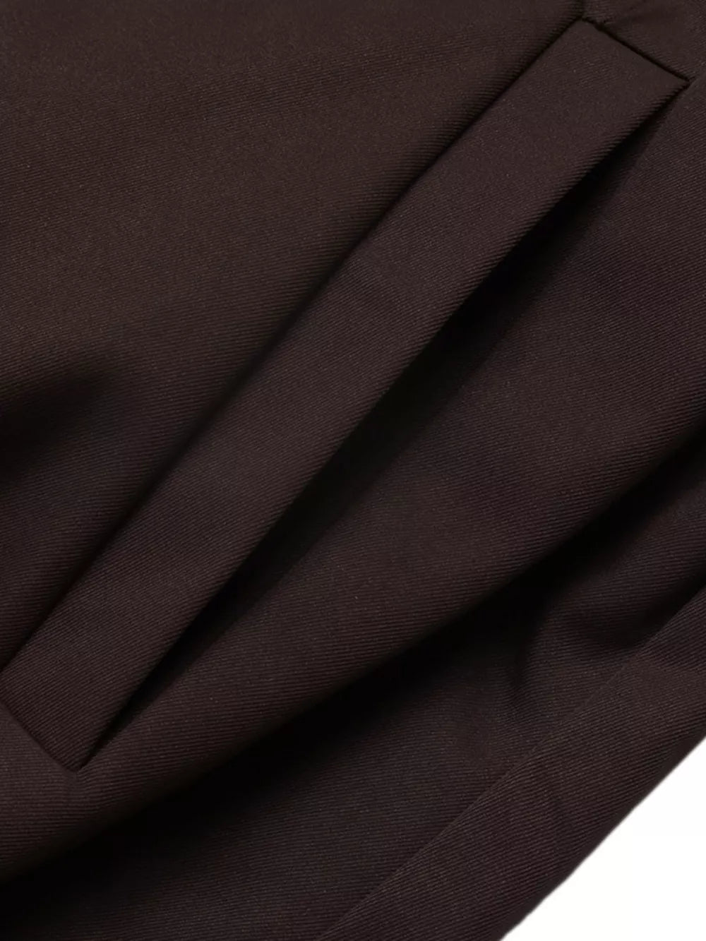 Zip Up Dropped Shoulder Jacket in Coffee Brown, editorial view
