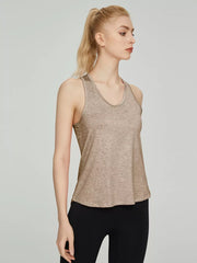 Seam-detail Moisture-wicking Active Tank