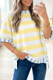 Relaxed Striped Oversized Shirt