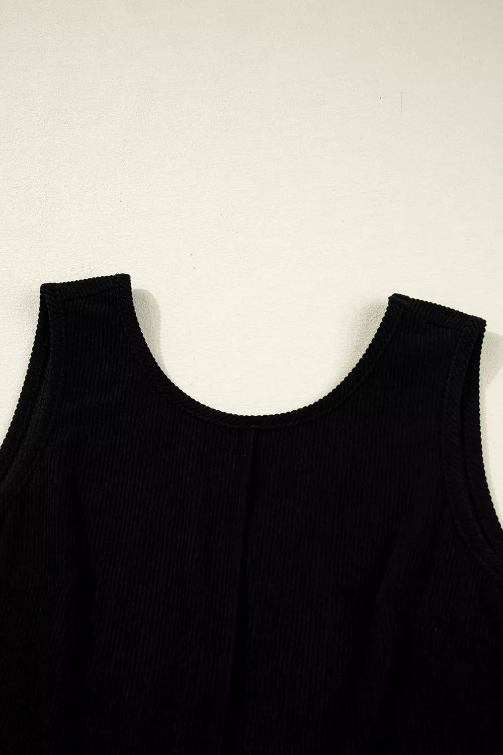 Corduroy Patch Pocket Sleeveless Mini Dress, view 11