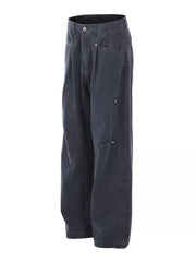 Men's Full Size Loose Fit Sweatpants in Green, side view