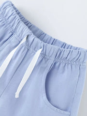 Children's Excavator Print T-shirt And Shorts Set, back view