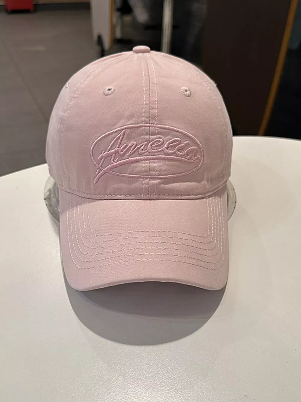 Ameelia Embroidered Cotton Baseball Cap