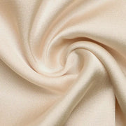Pearl-trimmed satin luxe bodysuit in a soft beige hue, showcasing luxurious fabric texture.