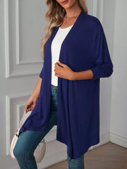 65% rayon, 30% polyester, 5% spandex Care instructions: Machine wash cold cardigan in Burgundy with relaxed silhouette