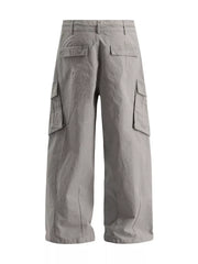 Relaxed Cargo Pants With Flap Pockets