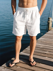 Comfort-driven Drawstring Shorts For Active Days