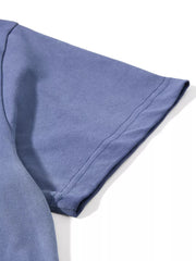 Men's Round Neck Short Sleeve T-shirt, product detail