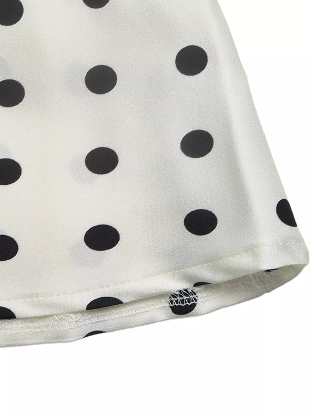 Polka Dot Midi Skirt in Orange-red, view 11