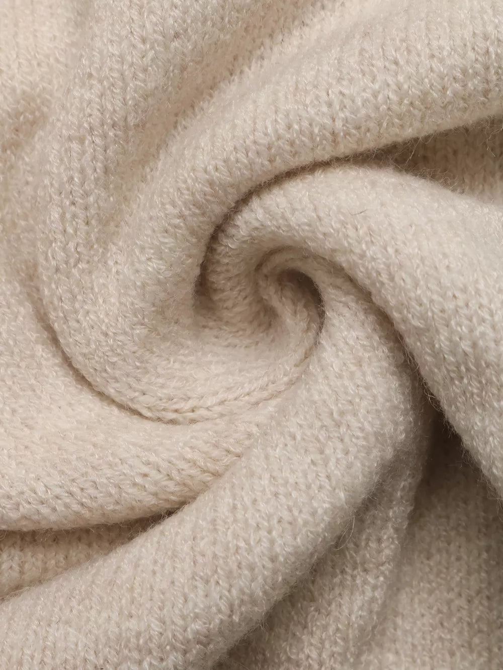 Tied Surplice Long Sleeve Sweater, editorial view