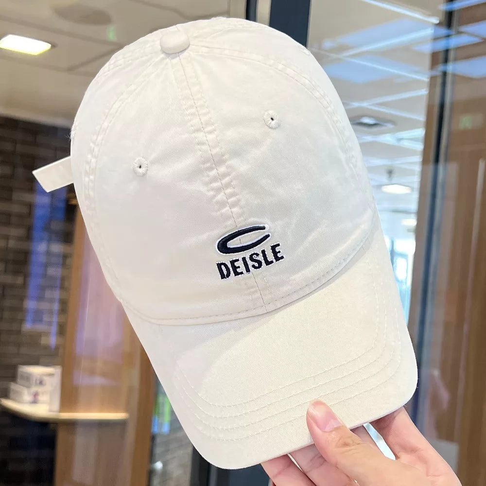 Embroidered Logo Cotton Baseball Cap
