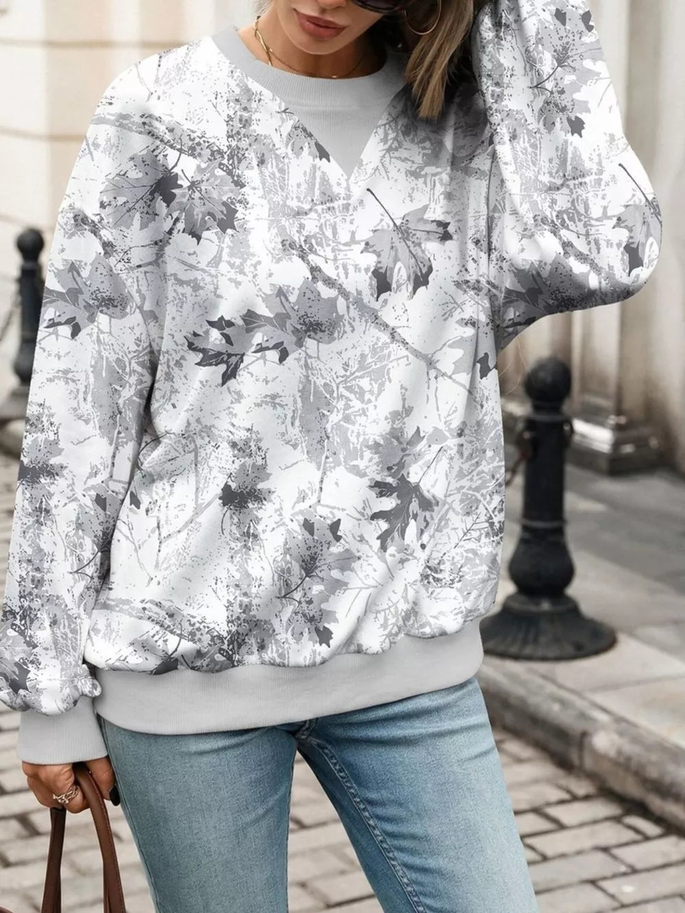 Camouflage sweatshirt