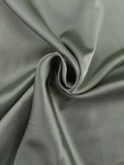 Lustrous Satin Mini Dress With Flowy Sleeves