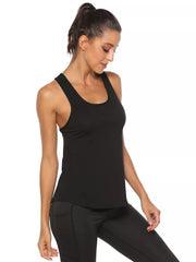 Crisscross Design Breathable Active Tank