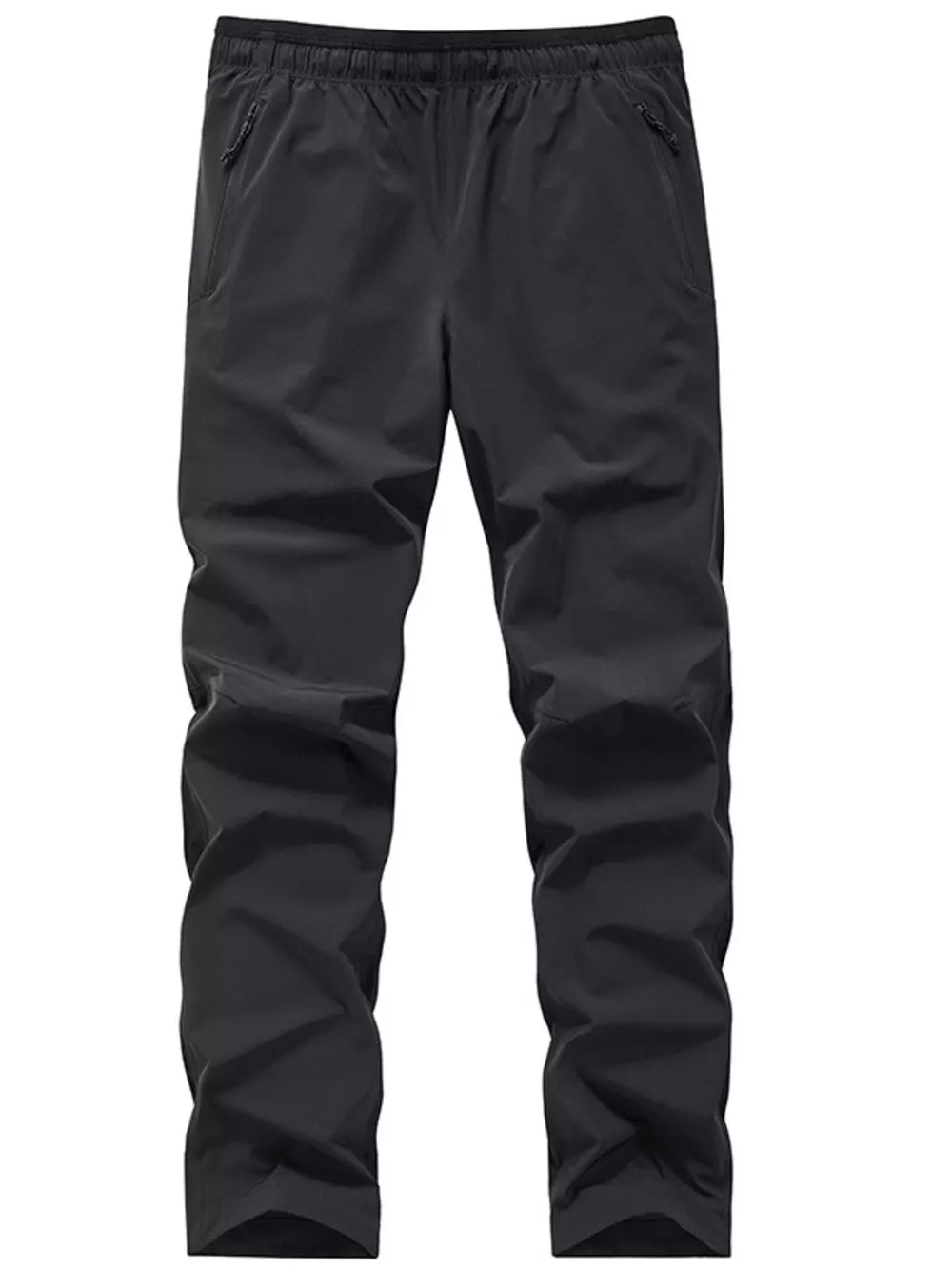 Men's Plus Size Lightweight Quick-dry Pants in Dark Blue, model styling view