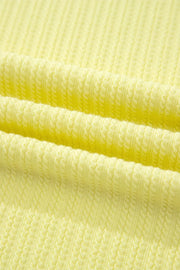 Ribbed Knit Tank And Shorts Set, front view