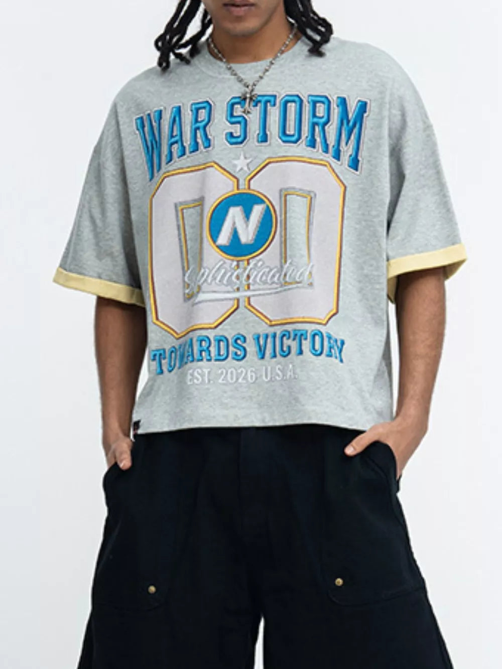 War Storm Graphic Men's T-shirt
