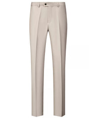 Men's Slim Fit Full Size Dress Pants in Navy Blue, close-up detail