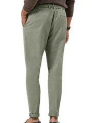 Men's Casual Drawstring Pants Plus Size in Deep Teal, view 13