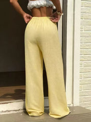 Effortless Plus-size Wide-leg Pants
