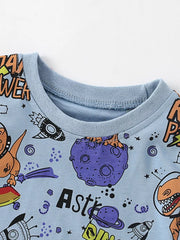 Dinosaur Astronaut Adventure Toddler T-shirt