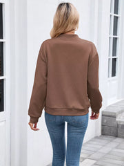 bomber jacket in light gray with zipper and hip-length