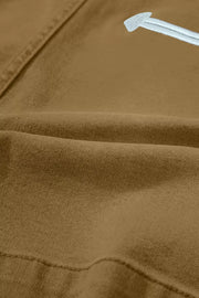 Contrast Arrow Detail Western Denim Shorts, editorial view