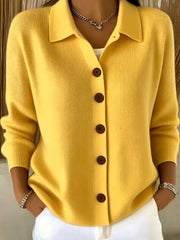 Button-up Long Sleeve Cardigan, product detail