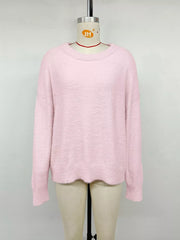 Luxe Off-shoulder Knit Sweater
