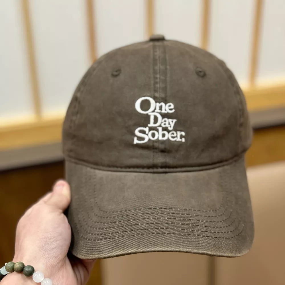 Embroidered Vintage Washed Baseball Cap