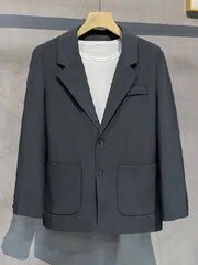Sophisticated Men's Lapel Blazer For All Sizes