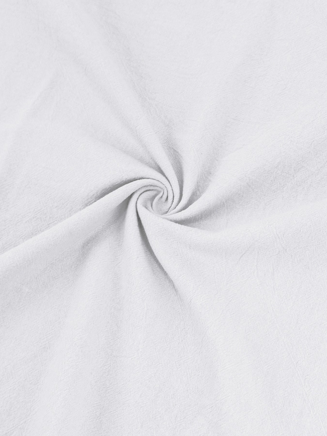 White cotton button-down shirt fabric detail
