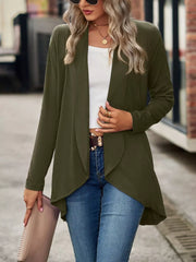Black cardigan