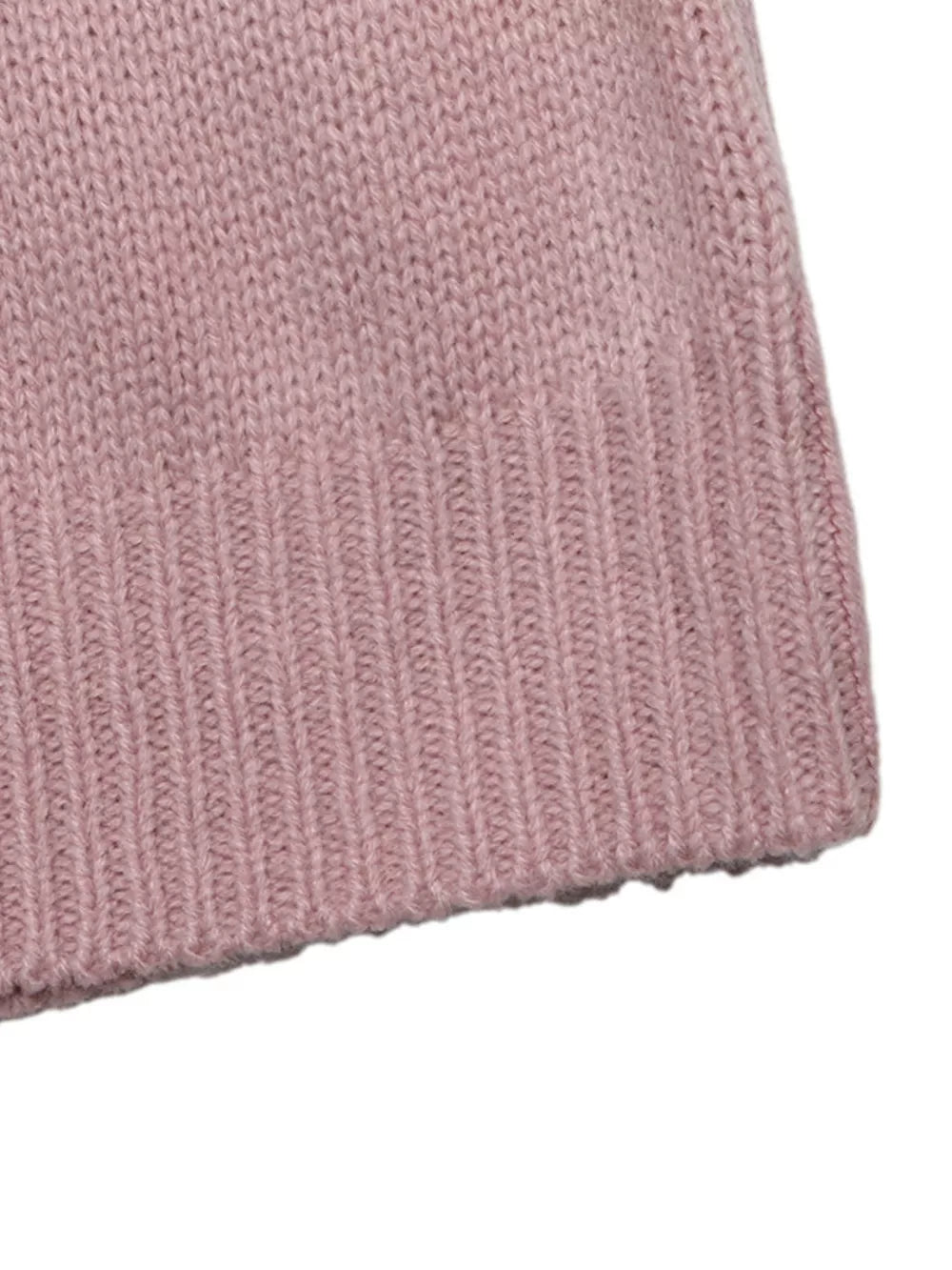 V-neck Openwork Long Sleeve Sweater, product detail