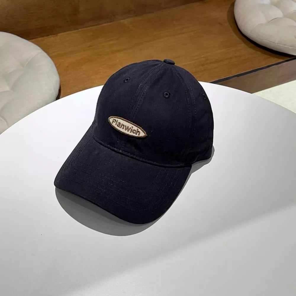 Embroidered Maroon Cotton Baseball Cap