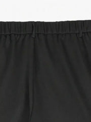 Men's Slim Fit Pleated Casual Pants Plus Size, fabric detail