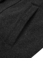 Sleeveless Longline Vest Coat, front view