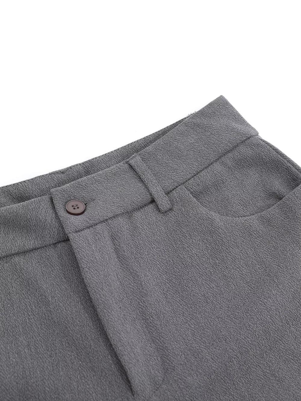 Men's Wide Leg Capris in Black, model styling view