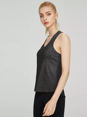 Seam-detail Moisture-wicking Active Tank