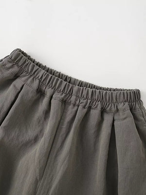 Children's Loose Fit Capris, close-up detail