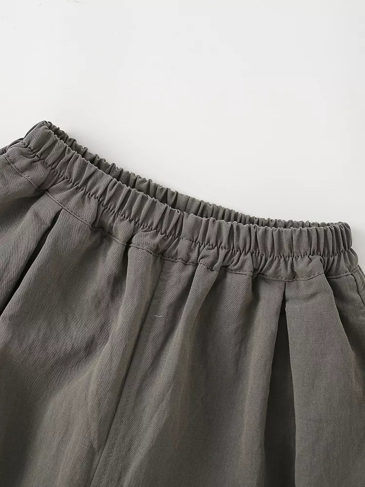 Children's Loose Fit Capris, close-up detail