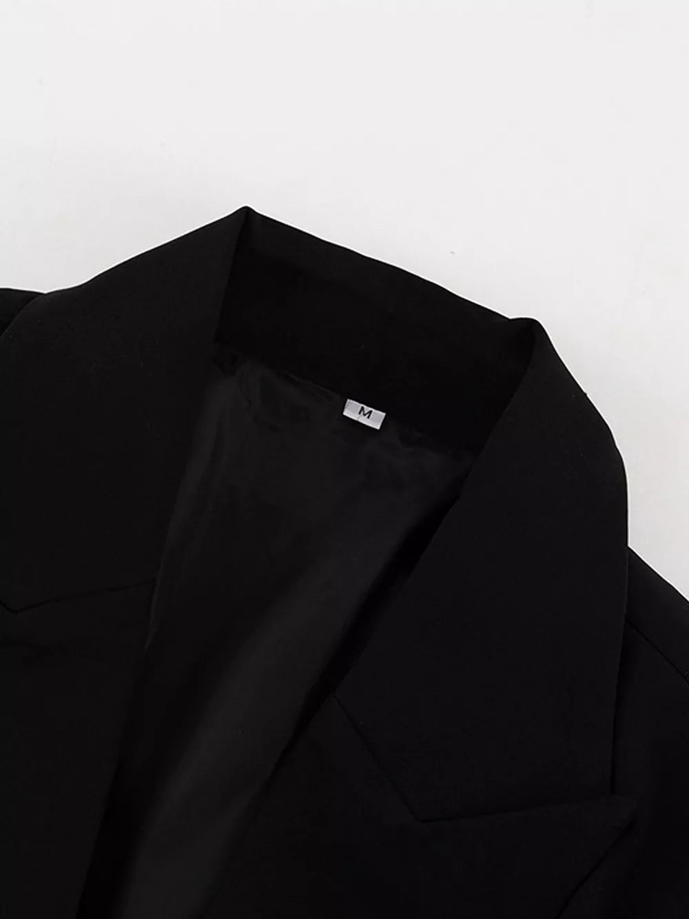 Button-down Blazer Dress With Cut-out Waist in White, editorial view